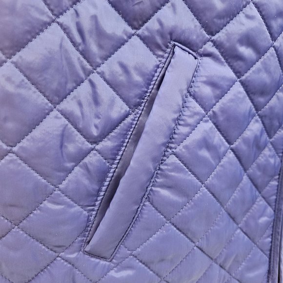 Karen Scott Sport Blue Sleeveless Full Zip Puffer Vest in Size XL - Picture 8 of 12